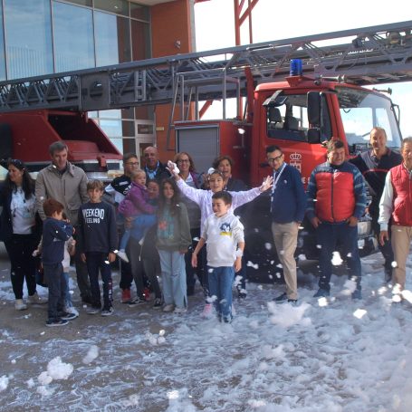 Visita parque bomberos Segovia